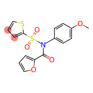 N-(2-furoyl)-N-(4-methoxyphenyl)-2-thiophenesulfonamide