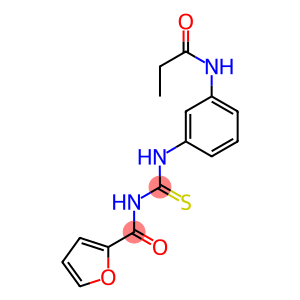 N-(3-{[(2-furoylamino)carbothioyl]amino}phenyl)propanamide