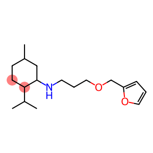 N-[3-(furan-2-ylmethoxy)propyl]-5-methyl-2-(propan-2-yl)cyclohexan-1-amine