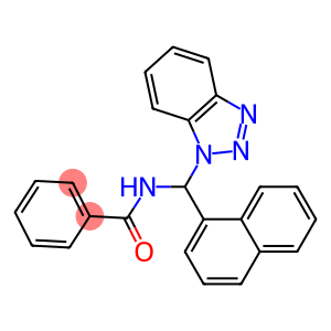 N-[(1H-Benzotriazol-1-yl)(1-naphtyl)methyl]benzamide