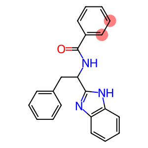 N-(1-(1H-Benzimidazol-2-yl)-2-phenylethyl)benzenecarboxamide