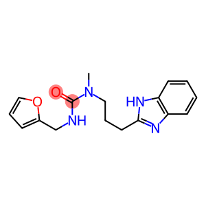 N-[3-(1H-BENZIMIDAZOL-2-YL)PROPYL]-N'-(2-FURYLMETHYL)-N-METHYLUREA