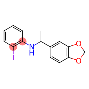 N-[1-(2H-1,3-benzodioxol-5-yl)ethyl]-2-iodoaniline