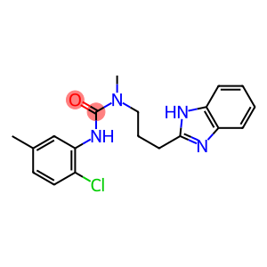 N-[3-(1H-BENZIMIDAZOL-2-YL)PROPYL]-N'-(2-CHLORO-5-METHYLPHENYL)-N-METHYLUREA