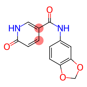 N-(2H-1,3-benzodioxol-5-yl)-6-oxo-1,6-dihydropyridine-3-carboxamide