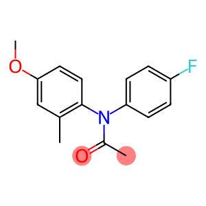 N-(4-Fluorophenyl)-4'-methoxy-2'-methylacetanilide