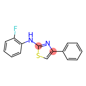 N-(2-fluorophenyl)-N-(4-phenyl-1,3-thiazol-2-yl)amine