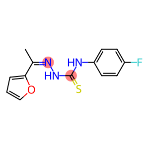 N1-(4-fluorophenyl)-2-[1-(2-furyl)ethylidene]hydrazine-1-carbothioamide
