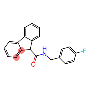 N-(4-fluorobenzyl)-9H-fluorene-9-carboxamide