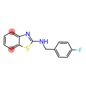 N-(4-FLUOROBENZYL)-1,3-BENZOTHIAZOL-2-AMINE