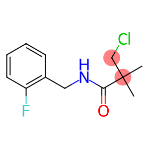 N1-(2-FLUOROBENZYL)-3-CHLORO-2,2-DIMETHYLPROPANAMIDE, TECH