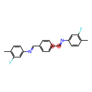 3-fluoro-N-[(E)-(4-{[(3-fluoro-4-methylphenyl)imino]methyl}phenyl)methylidene]-4-methylaniline