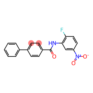 N-(2-fluoro-5-nitrophenyl)[1,1'-biphenyl]-4-carboxamide