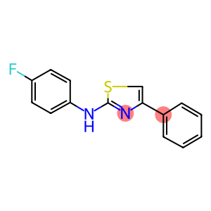 N-(4-FLUOROPHENYL)-4-PHENYL-1,3-THIAZOL-2-AMINE