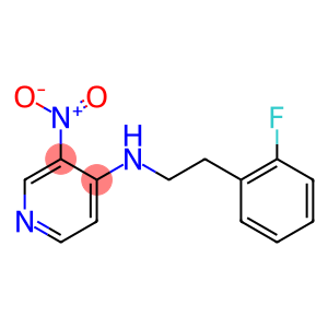 N-[2-(2-fluorophenyl)ethyl]-3-nitropyridin-4-amine