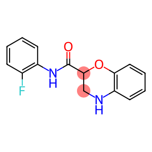 N-(2-fluorophenyl)-3,4-dihydro-2H-1,4-benzoxazine-2-carboxamide