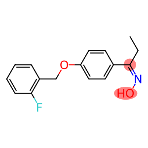 N-(1-{4-[(2-fluorophenyl)methoxy]phenyl}propylidene)hydroxylamine