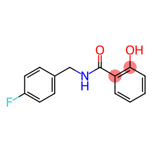 N-[(4-fluorophenyl)methyl]-2-hydroxybenzamide