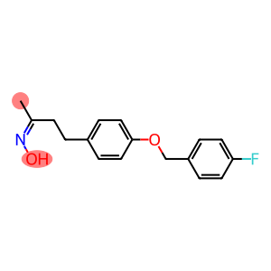 N-(4-{4-[(4-fluorophenyl)methoxy]phenyl}butan-2-ylidene)hydroxylamine