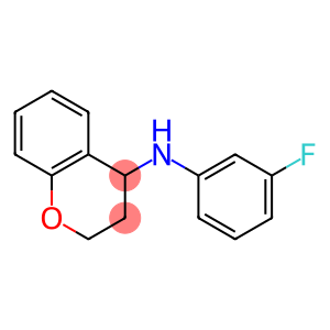 N-(3-fluorophenyl)-3,4-dihydro-2H-1-benzopyran-4-amine