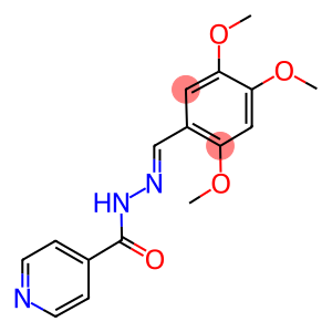 N'-[(1E)-(2,4,5-TRIMETHOXYPHENYL)METHYLENE]ISONICOTINOHYDRAZIDE