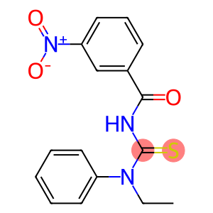 N-ethyl-N'-(3-nitrobenzoyl)-N-phenylthiourea