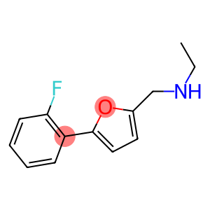 N-ethyl-N-{[5-(2-fluorophenyl)-2-furyl]methyl}amine