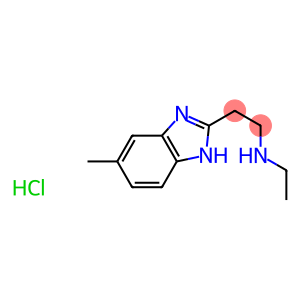 N-乙基-N-[2-(5-甲基-1H-苯并咪唑-2-基)乙基]胺盐酸盐