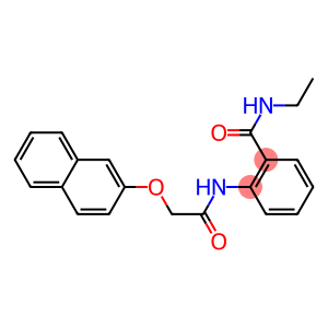 N-ethyl-2-{[2-(2-naphthyloxy)acetyl]amino}benzamide