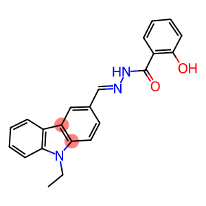 N'-[(9-ethyl-9H-carbazol-3-yl)methylene]-2-hydroxybenzohydrazide