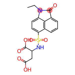 N-[(1-ethyl-2-oxo-1,2-dihydrobenzo[cd]indol-6-yl)sulfonyl]aspartic acid