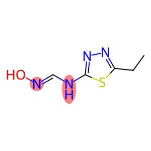 N-(5-ethyl-1,3,4-thiadiazol-2-yl)-N'-hydroxyiminoformamide