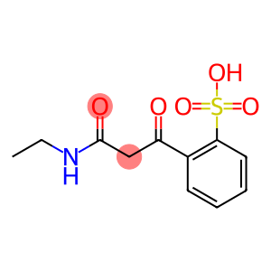 N-ethyl-o-sulfobenzoylacetamide