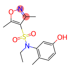 N-ethyl-N-(5-hydroxy-2-methylphenyl)-3,5-dimethyl-1,2-oxazole-4-sulfonamide