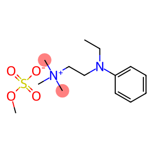 (N-ethylanilinoethyl)trimethylammonium methyl sulfate