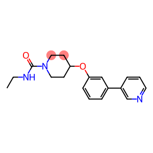 N-ETHYL-4-(3-PYRIDIN-3-YLPHENOXY)PIPERIDINE-1-CARBOXAMIDE