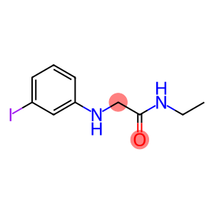 N-ethyl-2-[(3-iodophenyl)amino]acetamide