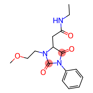 N-ETHYL-2-[3-(2-METHOXYETHYL)-2,5-DIOXO-1-PHENYLIMIDAZOLIDIN-4-YL]ACETAMIDE