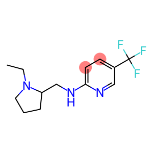 N-[(1-ETHYLPYRROLIDIN-2-YL)METHYL]-5-(TRIFLUOROMETHYL)PYRIDIN-2-AMINE