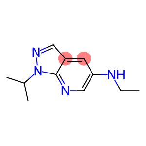 N-ethyl-1-(propan-2-yl)-1H-pyrazolo[3,4-b]pyridin-5-amine