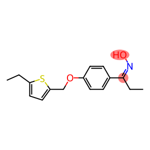 N-(1-{4-[(5-ethylthiophen-2-yl)methoxy]phenyl}propylidene)hydroxylamine