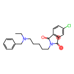 N-[5-(Ethylbenzylamino)pentyl]-5-(chloro)phthalimide