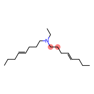 N-Ethyl-N,N-di(4-octenyl)amine