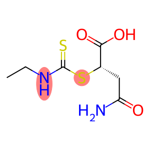 (-)-N-Ethyldithiocarbamic acid S-[(S)-1-carboxy-2-(aminocarbonyl)ethyl] ester