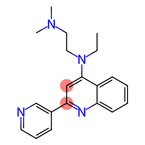 4-[N-Ethyl-N-(2-dimethylaminoethyl)amino]-2-(3-pyridinyl)quinoline