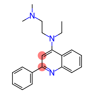 4-[N-Ethyl-N-(2-dimethylaminoethyl)amino]-2-phenylquinoline