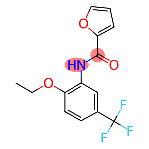 N-[2-ethoxy-5-(trifluoromethyl)phenyl]-2-furamide