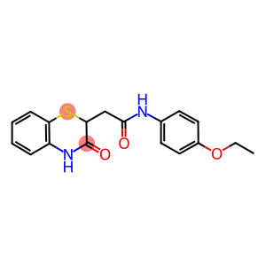 N-(4-ethoxyphenyl)-2-(3-oxo-3,4-dihydro-2H-1,4-benzothiazin-2-yl)acetamide