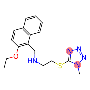 N-[(2-ethoxy-1-naphthyl)methyl]-N-{2-[(1-methyl-1H-tetraazol-5-yl)sulfanyl]ethyl}amine