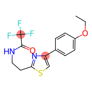 N-{2-[4-(4-ETHOXYPHENYL)-1,3-THIAZOL-2-YL]ETHYL}-2,2,2-TRIFLUOROACETAMIDE